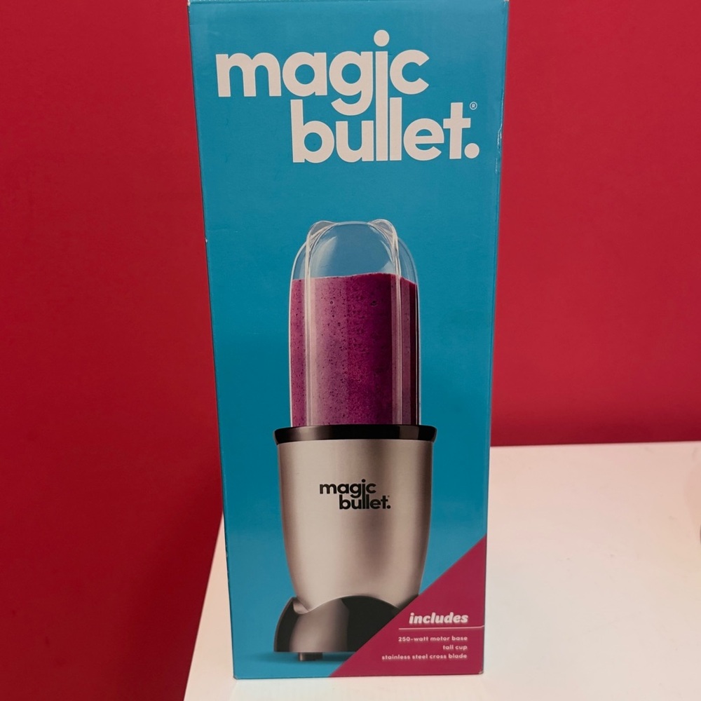Magic Bullet Blender - Silver and Black
